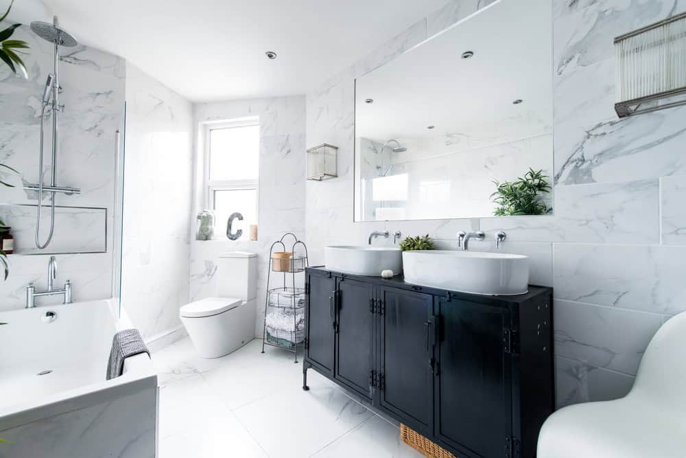 bathrooms with limited natural light - 2 bathrooms with limited natural light - 1