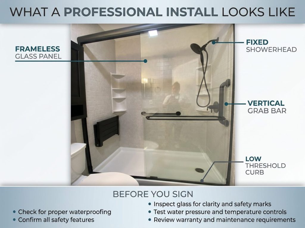 bathroom to shower conversion cost in Baltimore