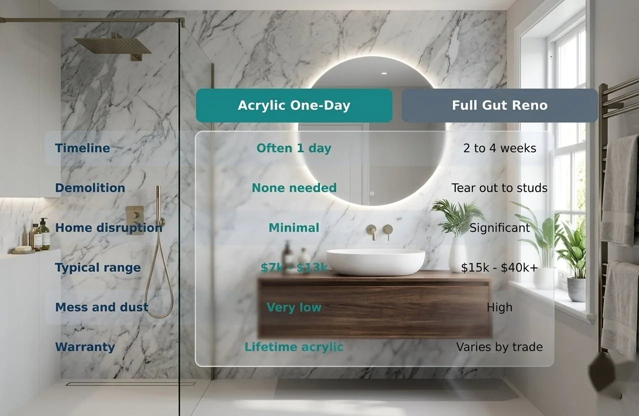 Average Cost of Bathroom Remodel in Maryland - Cost breakdown