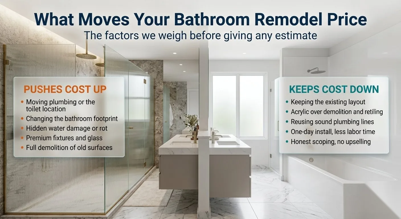Average Cost of Bathroom Remodel in Maryland - Bathroom remodel price